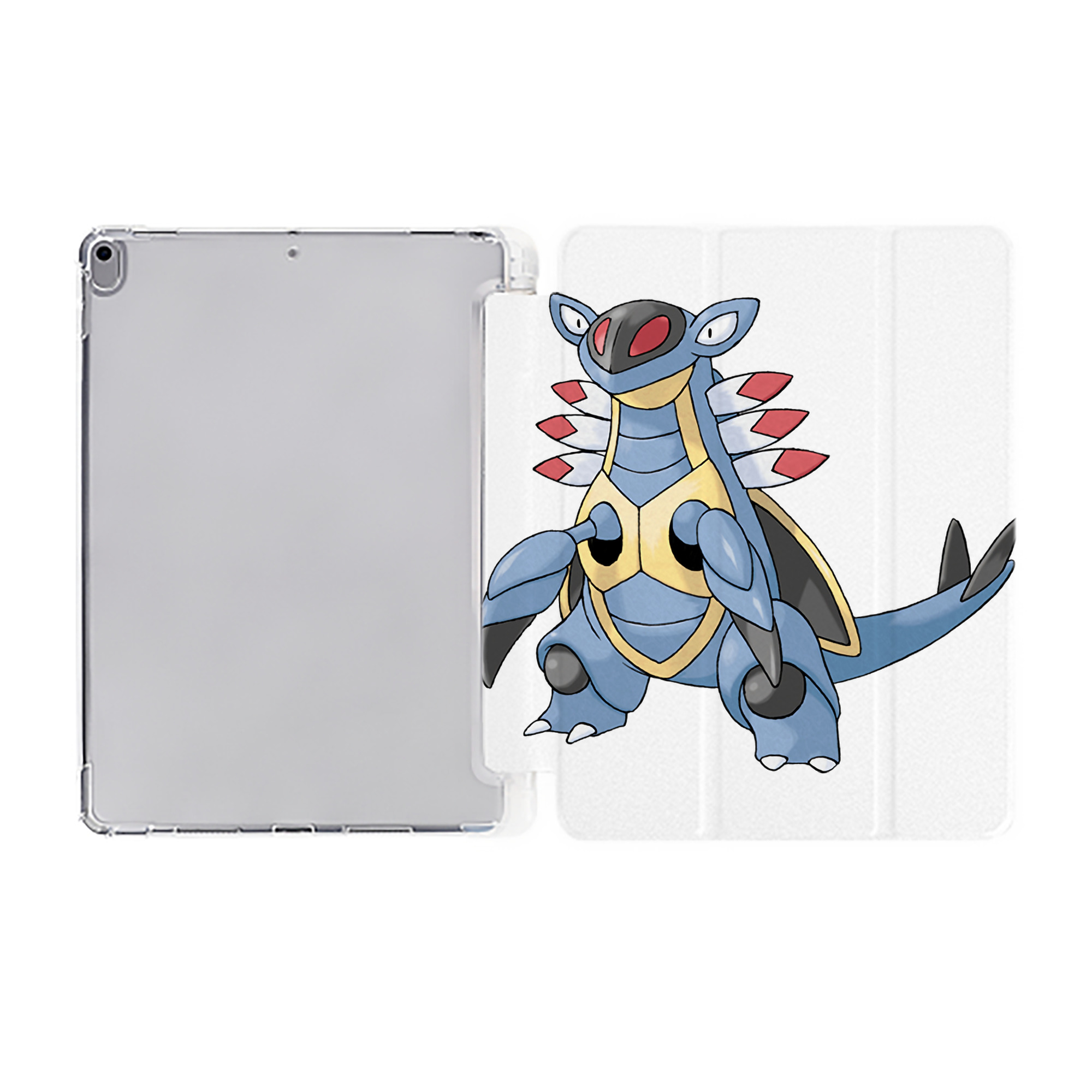 （画像用） ポケットモンスター Pokémon IPad ケース ペン収納付き 三つ折りスタンド PUレザー×シリコン 対応機種9.5/10.5/10.9インチ